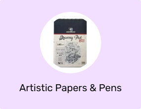 Artistic Papers & Pens