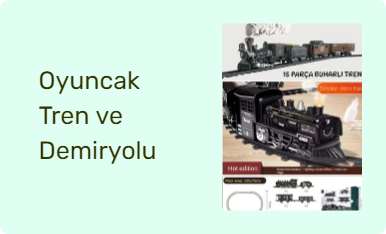 Oyuncak Tren ve Demiryolu