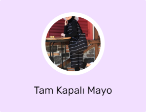 Tam Kapalı Mayo
