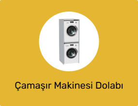Çamaşır Makinesi Dolabı