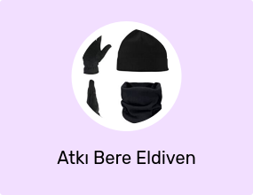 Atkı Bere Eldiven Takımı
