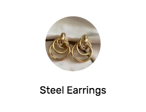 Steel Earrings