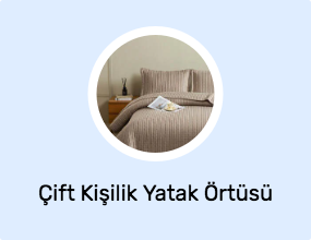 Çift Kişilik Yatak Örtüsü