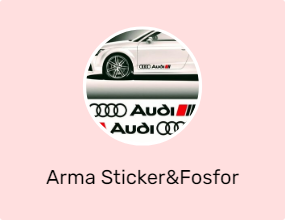 Arma Sticker&Fosfor Şeritler
