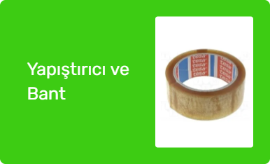 Yapıştırıcı ve Bant