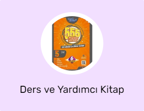 Ders ve Yardımcı Kitap