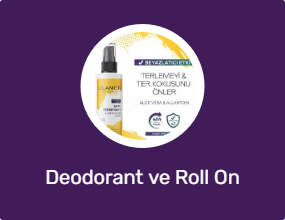 Deodorant ve Roll On