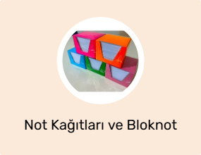 Not Kağıtları ve Bloknot