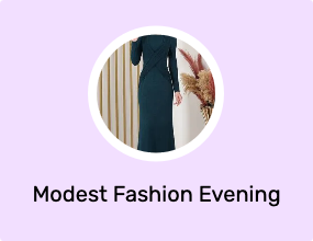 Modest Fashion Evening Dresses