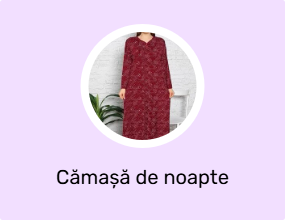 Cămașă de noapte mărime Plus