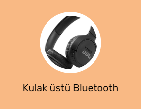 Kulak üstü Bluetooth kulaklık