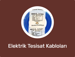 Elektrik Tesisat Kabloları