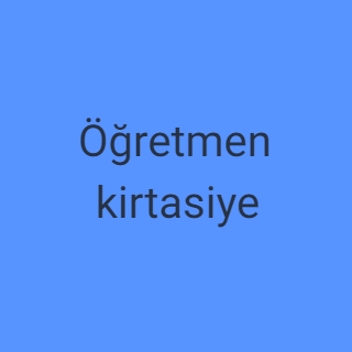 Öğretmen kirtasiye logo