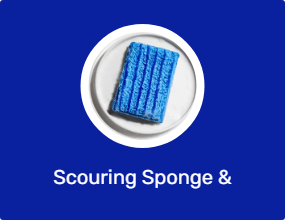 Scouring Sponge & Brush