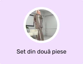 Set din două piese Modest Fashion