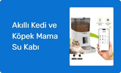 Akıllı Kedi ve Köpek Mama Su Kabı