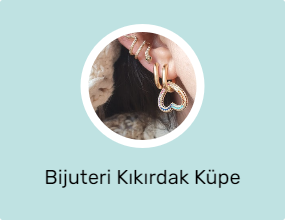 Bijuteri Kıkırdak Küpe