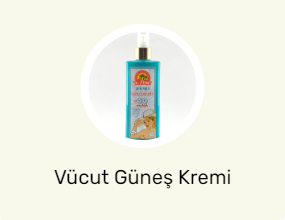 Vücut Güneş Kremi