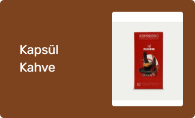 Kapsül Kahve
