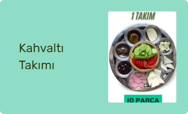 Kahvaltı Takımı