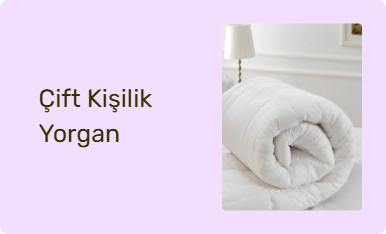 Çift Kişilik Yorgan