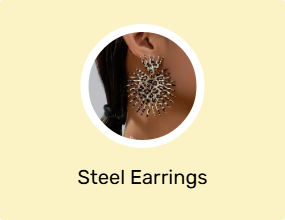 Steel Earrings