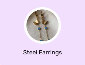 Steel Earrings