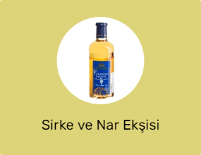 Sirke ve Nar Ekşisi