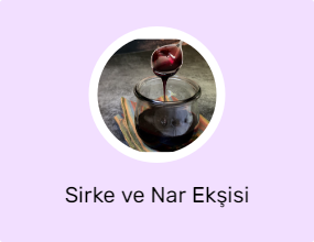 Sirke ve Nar Ekşisi