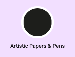 Artistic Papers & Pens