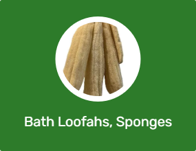 Bath Loofahs, Sponges & Poufs