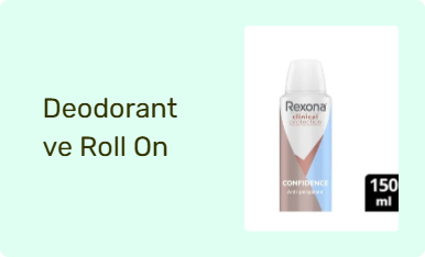 Deodorant ve Roll On