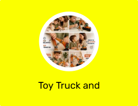 Toy Truck and Construction Equipment