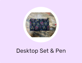 Desktop Set & Pen Holder & Business Card Holder