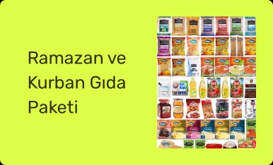 Ramazan ve Kurban Gıda Paketi