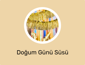 Doğum Günü Süsü