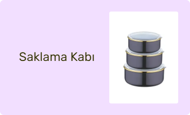 Saklama Kabı