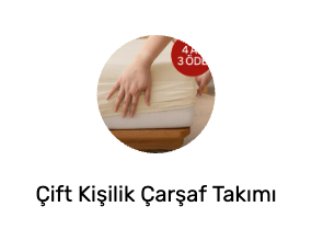 Çift Kişilik Çarşaf Takımı
