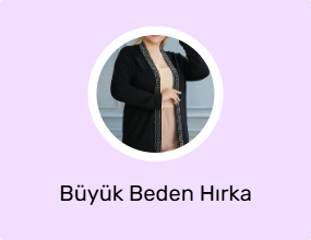 Büyük Beden Hırka