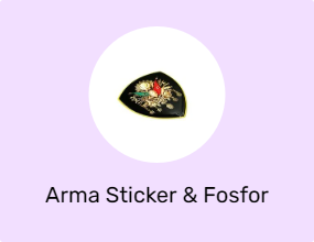 Arma Sticker & Fosfor Şerit