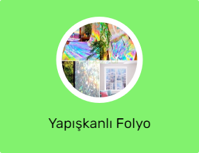 Yapışkanlı Folyo