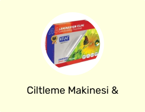 Ciltleme Makinesi & Malzemesi