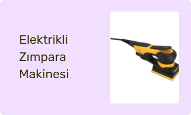 Elektrikli Zımpara Makinesi