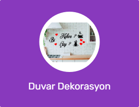 Duvar Dekorasyon Ürünü