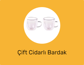 Çift Cidarlı Bardak