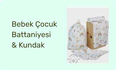 Bebek Çocuk Battaniyesi & Kundak