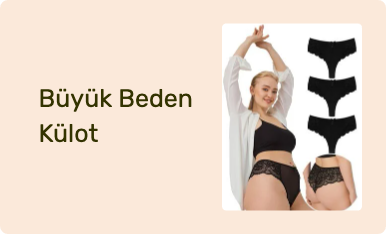 Büyük Beden Külot