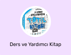 Ders ve Yardımcı Kitap