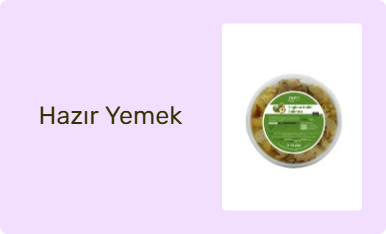 Hazır Yemek
