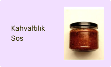 Kahvaltılık Sos